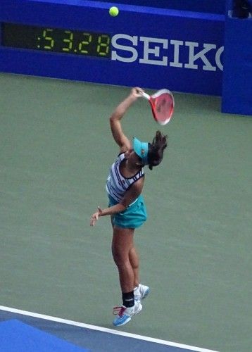 日比野菜緒 東レパン・パシフィックオープン・テニス