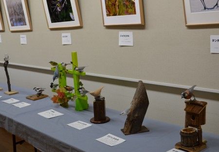 野鳥に親しむ・バードカービング作品展2011