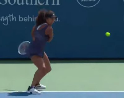 テニスのW&Sオープンのシングルス準々決勝で大坂なおみが勝利、準決勝へ