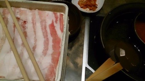 洗足駅近くの「しゃぶしゃぶ温野菜」