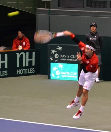 デビスカップ クロアチア戦 錦織圭
