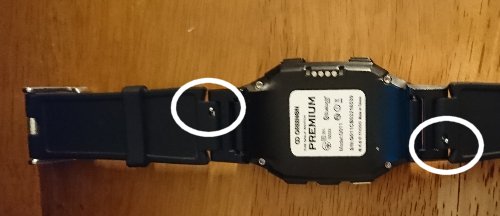 GreenOnのゴルフウォッチのベルトをDIYで交換