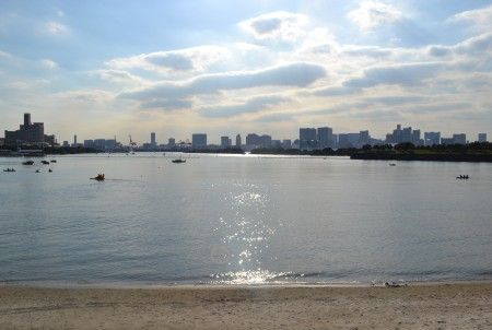 お台場の海浜公園