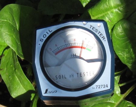 土壌酸度計 シンワ SOIL TESTER