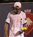 男子テニスツアーのロイヤル・ガード・オープン・チリのシングルス準々決勝 ダニエル太郎