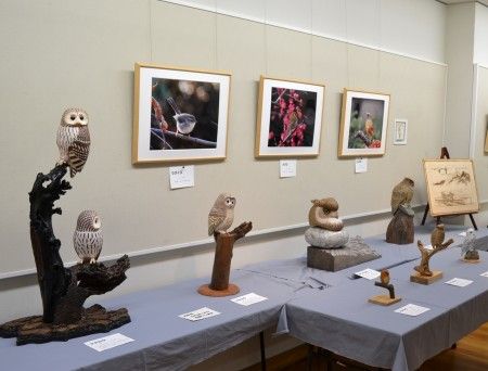 野鳥に親しむ・バードカービング作品展2011