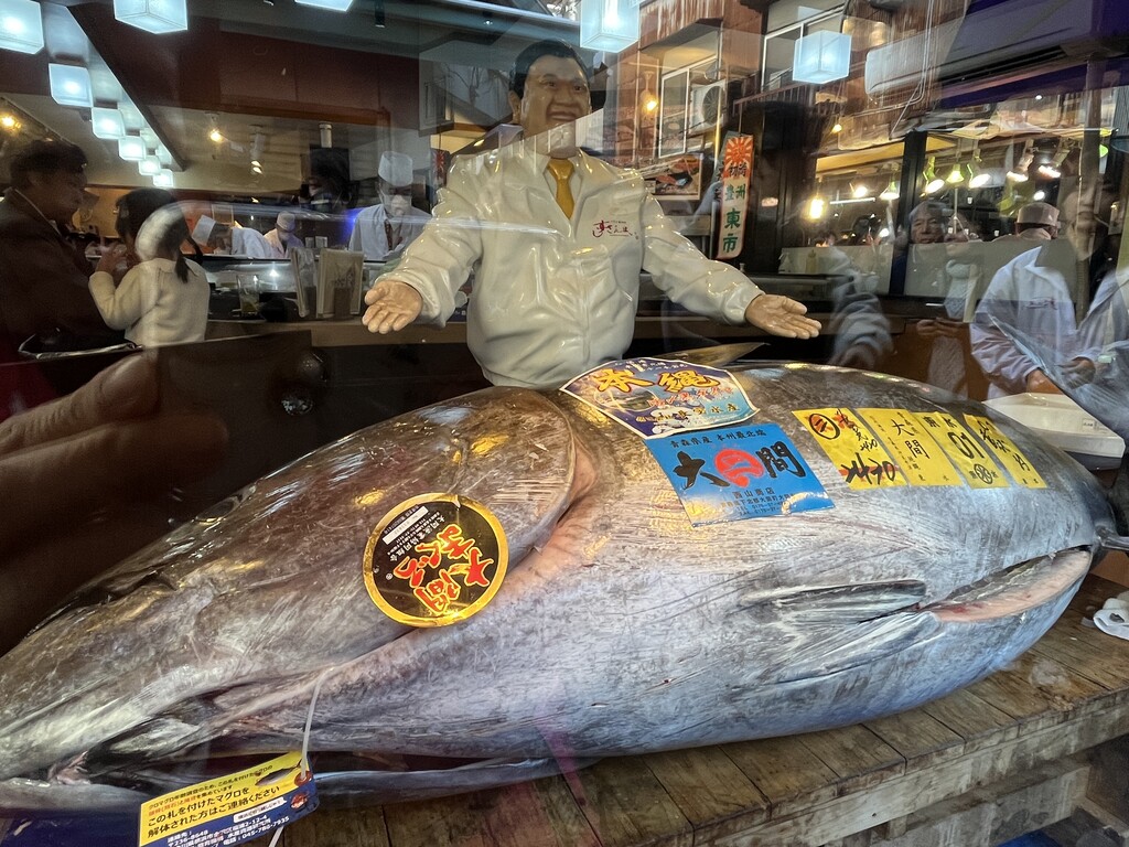 2026年 初競り5億円超の大間産マグロを食べてみた＠ すしざんまい本店
