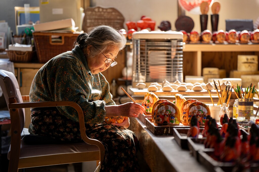 広島伝統工芸 宮島おすすめ土産：竹井奎子氏の手作りの宮島土鈴（越智