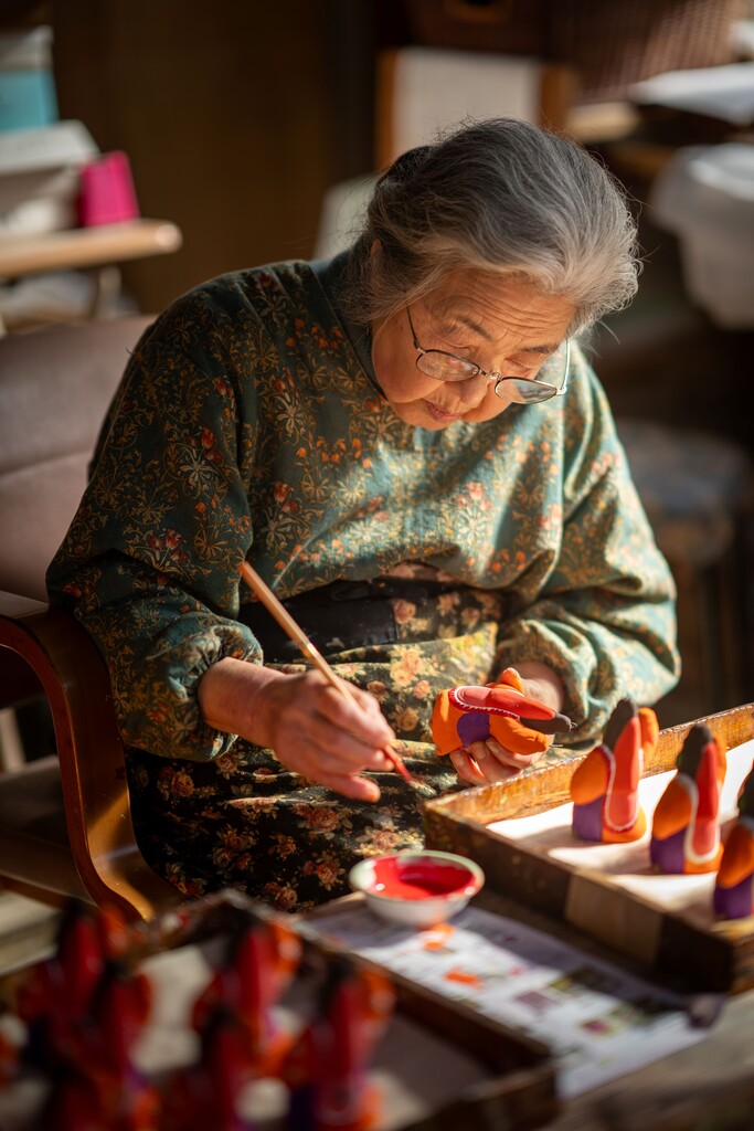 広島伝統工芸 宮島おすすめ土産：竹井奎子氏の手作りの宮島土鈴（越智