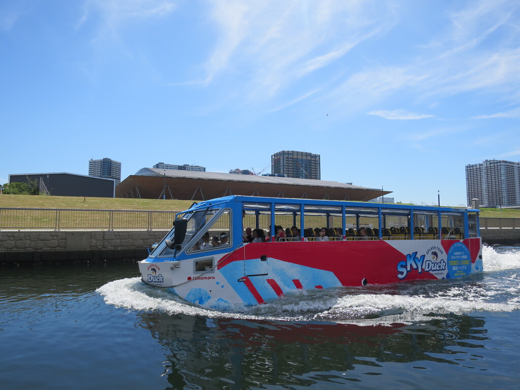 Sky Duck 水陸両用バス お台場 豊洲 東京 津田千枝 ブログ
