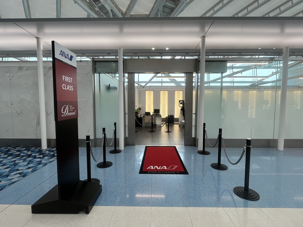 ANAダイヤモンド会員 ANA国際線 SUITE LOUNGE/ CHECK-IN＠羽田第2