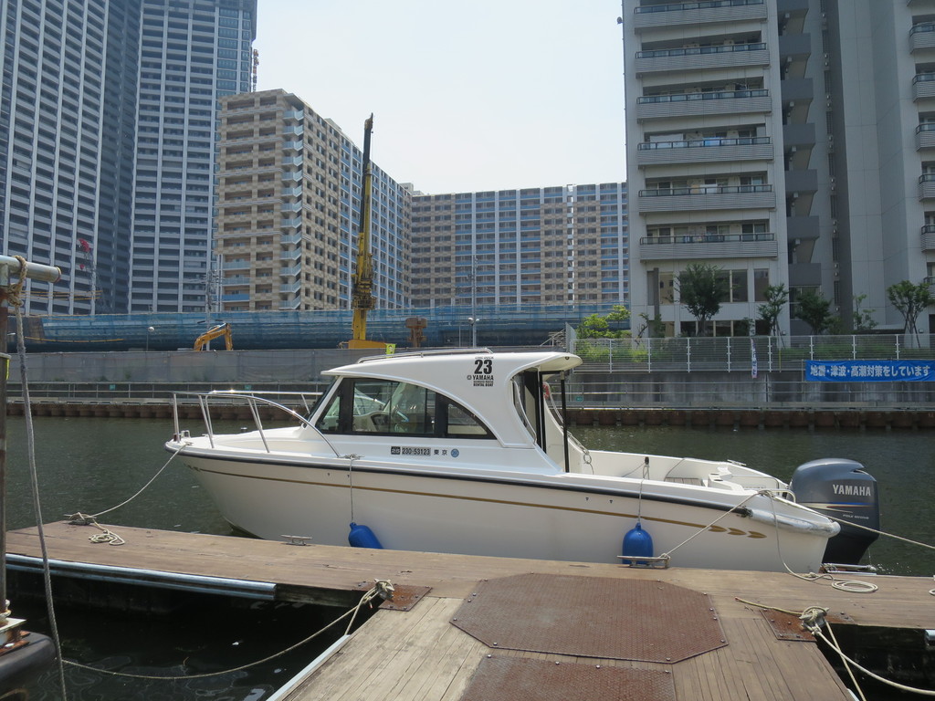 マリーナ　船　ベル マリーナ 船 ベル 勝どきマリーナのレンタルボート（シースタイル
