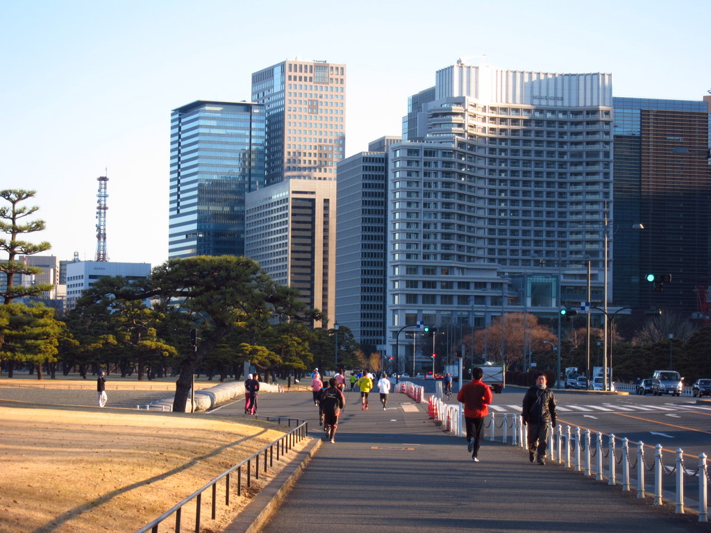 皇居ランニング 朝の美しい景色 津田千枝 ブログ