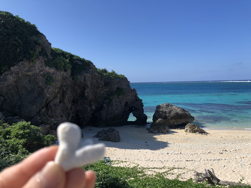 ハート岩 池間島 沖縄 津田千枝 ブログ ハート岩 池間島 沖縄 津田千枝 ブログ