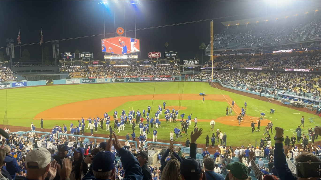 ドジャー スタジアム観戦体験記①（スタジアム・持ち物検査・プリ