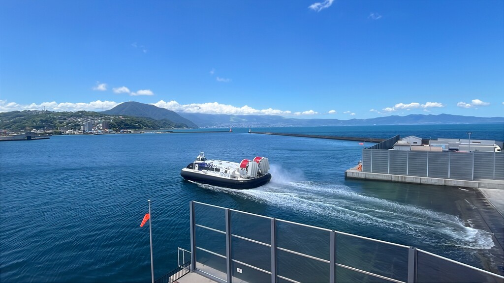 ホーバークラフトが大分で就航（日本で唯一・世界で2カ所）＠大分空港