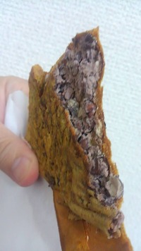 たいやきの開き中身はあんこ入り