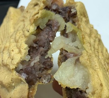 小布施青りんごたいやき断面大容量データトリミング小