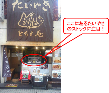 たいやきストック図示