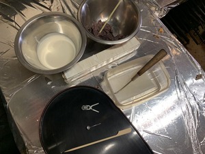 ガチャたいやき準備