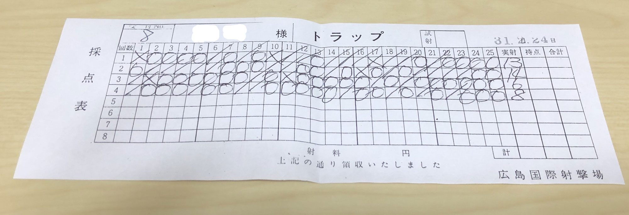 ハンディ大会 3回目 は散々な結果でした 趣味はクレー射撃と言えるまで