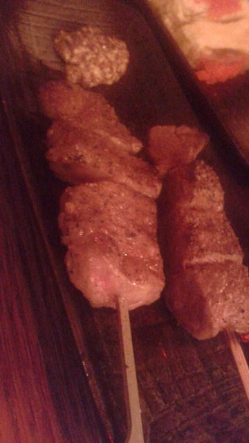 (18)牛肉串焼き