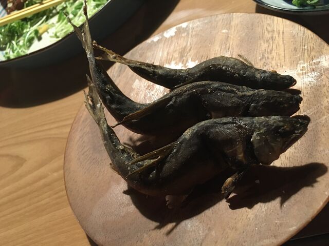 写真29 アユの酒盗焼き