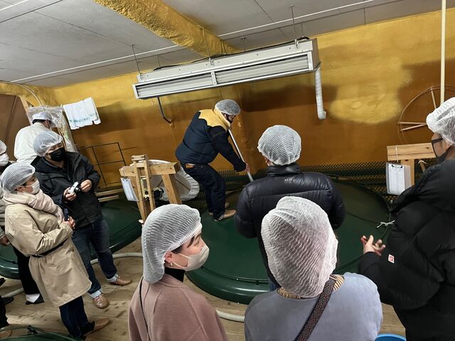 写真9 櫂入れ
