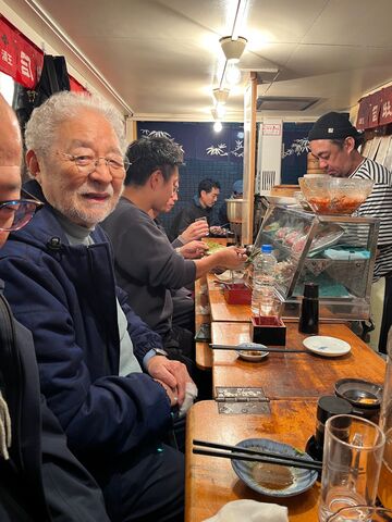 写真22 中村さん来店!