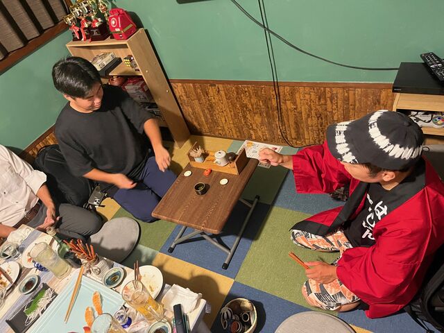 写真10 はし拳レクチャースタート