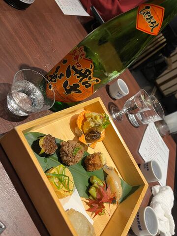 写真15 船中ひやおろしと酒肴