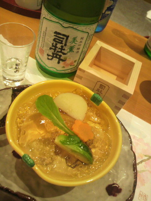 (18)船中の枡酒と美薫と涼菜