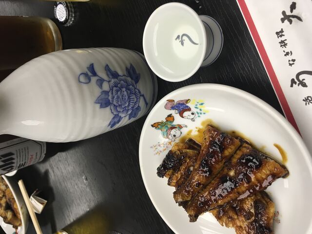 写真15 司牡丹と蒲焼き
