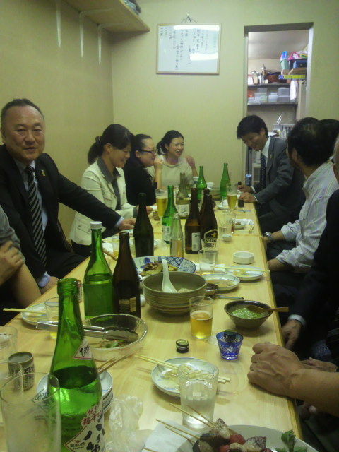 高知県酒造組合と「まるごと高知」懇親会