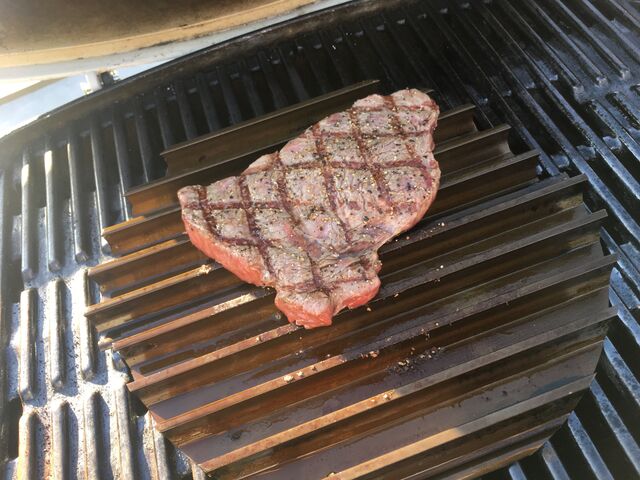 写真9 見事な焼き目