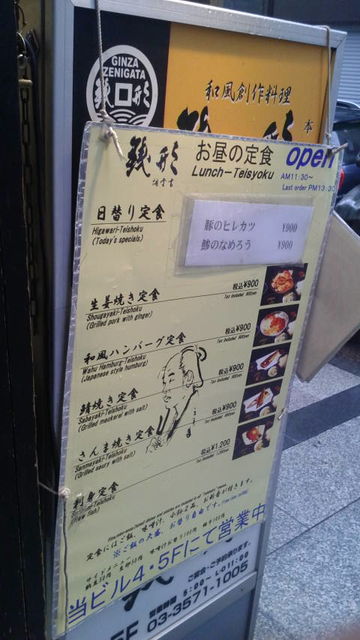 (1)銭形の看板