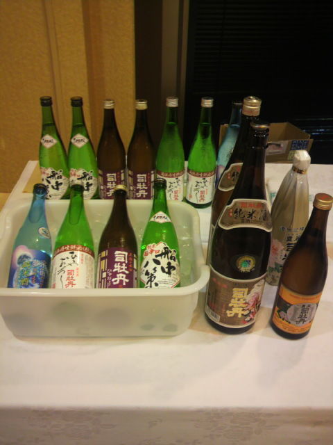 司牡丹ブース・純米・ひやおろし等