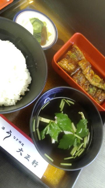 3(1)鰻の蒲焼き定食