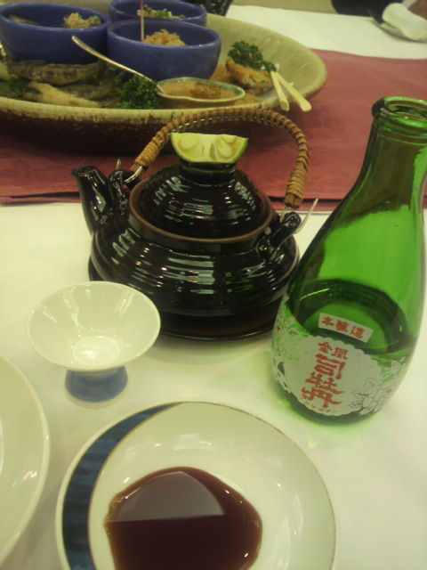 金凰司牡丹と土瓶蒸し