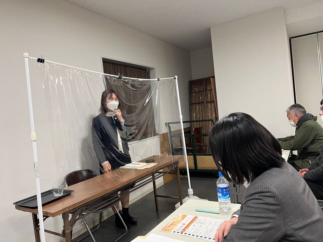 写真10 中屋調整官