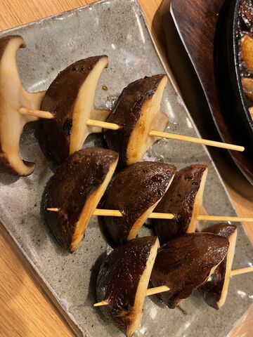 写真12 焼きしいたけ