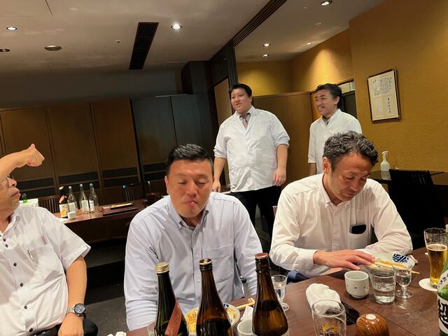 写真28 蔵元打ち上げ