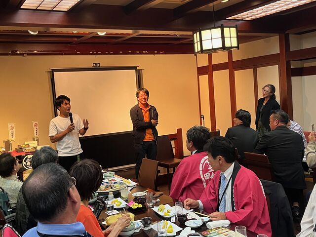 写真33 千光士さんと大北さん
