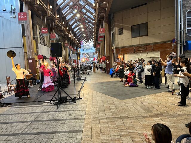 写真14 フラメンコスタート