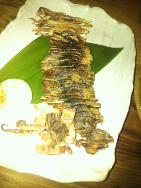 イカ一夜干し焼き