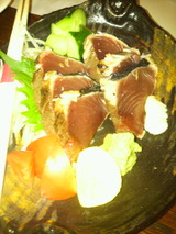 2011.3.22カツオのタタキ