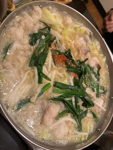 写真10 モツ鍋完成