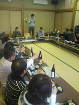 大正軒さんで懇親会