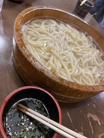 写真16 たらいうどん