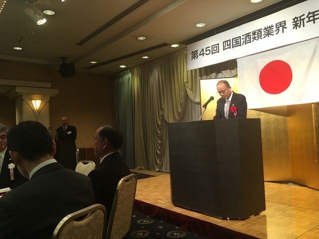 写真11 来賓祝辞